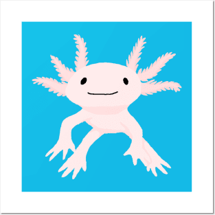 Axolotl Posters and Art